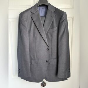 Suitsupply Napoli Pure Wool 110s Charcoal Suit